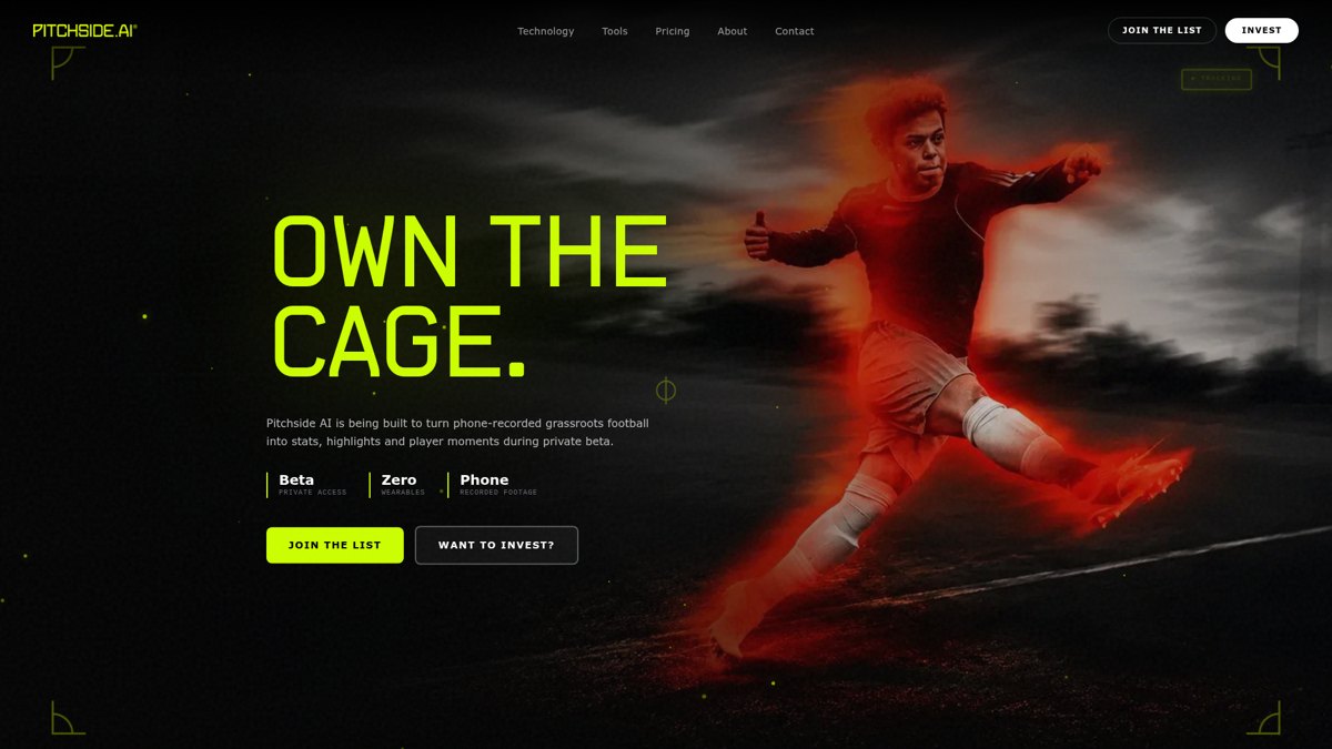 Pitchside AI — AI sports product